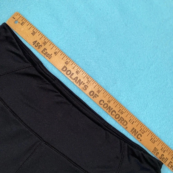 CLIMATERIGHT by CUDDL DUDS leggings high rise back phone pocket black NEW size M - Picture 9 of 13